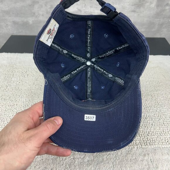 Vintage Kiawah Island Strap Back Hat OSFA Dad Cap South Carolina Distressed y2k - Picture 6 of 12